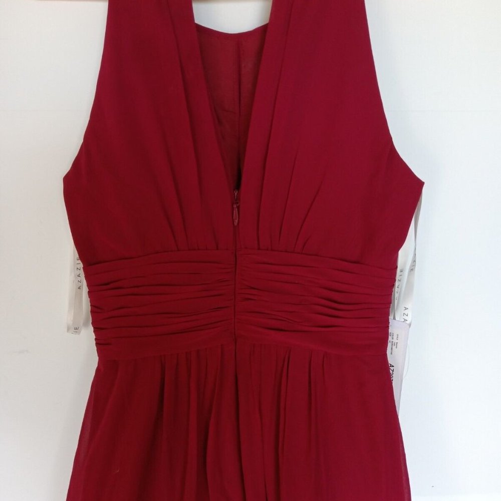AZAZIE Bridesmaid Dress Bonnie Burgundy Size Small